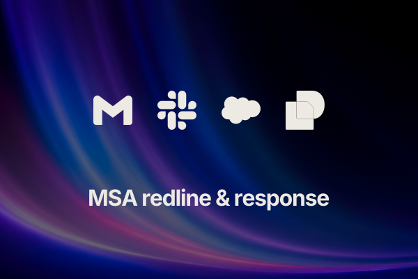 customer-contract-acceleration: MSA redline & response