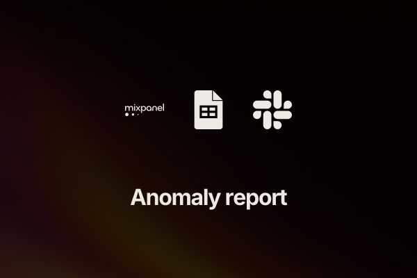 product-usage-anomaly: Anomaly report